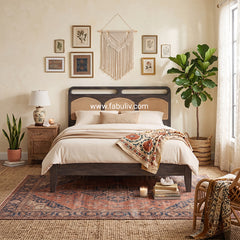 Atelier Solid Mango Wood Bed