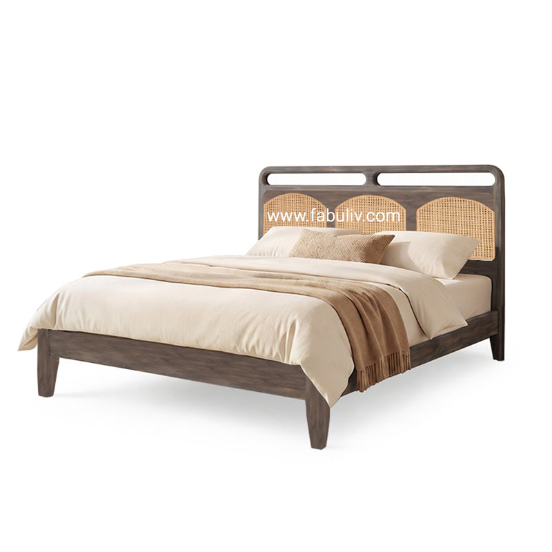 Atelier Solid Mango Wood Bed