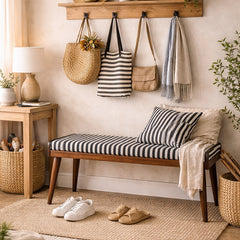 Classic Solid Wood Bench