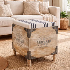 Distress Wooden Stool