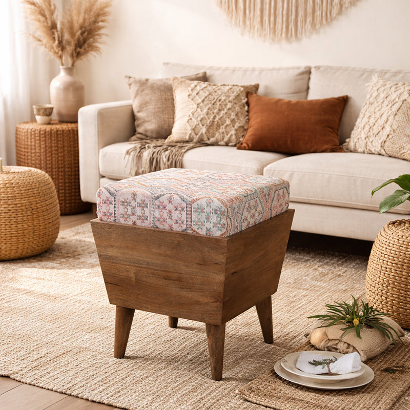 Denise Solid Wood Stool