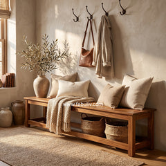 Velmora Sheesham Wood Bench
