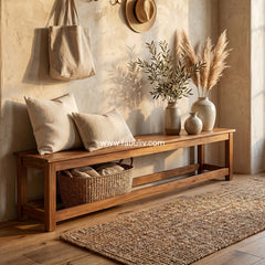 Velmora Sheesham Wood Bench