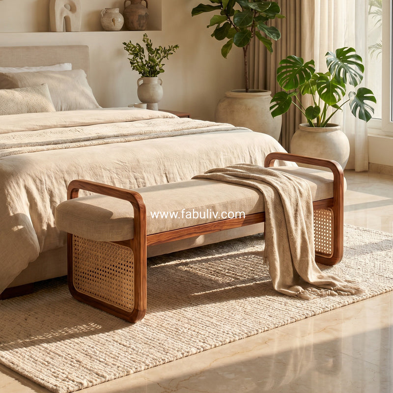 Elowen Sheesham Wood Bench