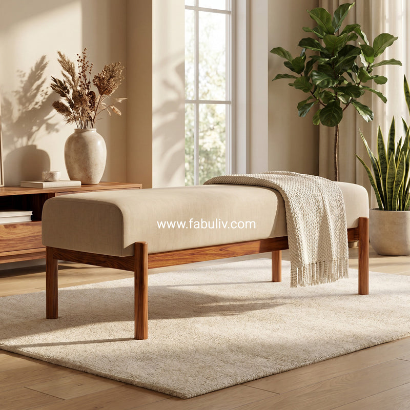 Aristelle Sheesham Wood Bench