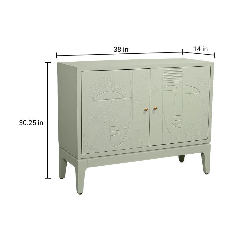 Aarambh Mango Wood Cabinet