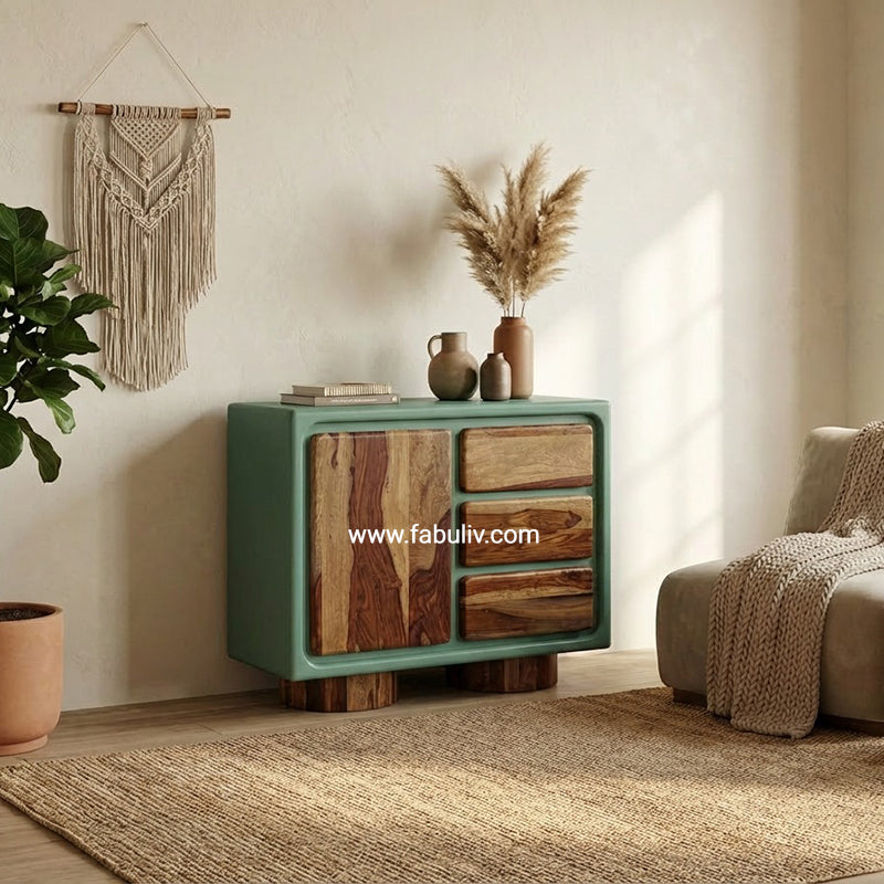 Advaya 3 Drawer and 1 Door Cabinet