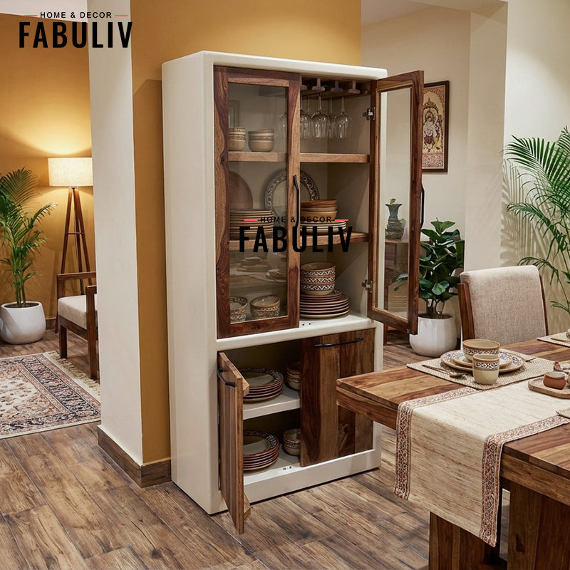 Advaya Tall Buffet Cabinet