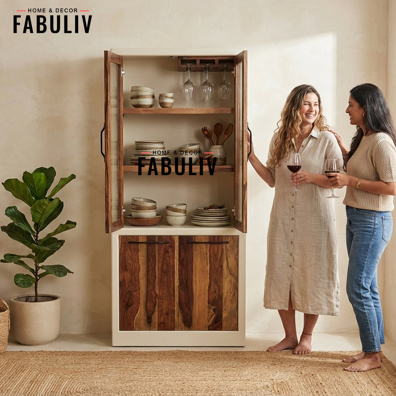 Advaya Tall Buffet Cabinet