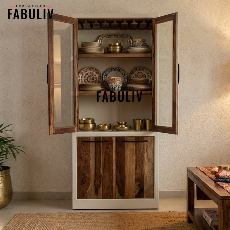 Advaya Tall Buffet Cabinet