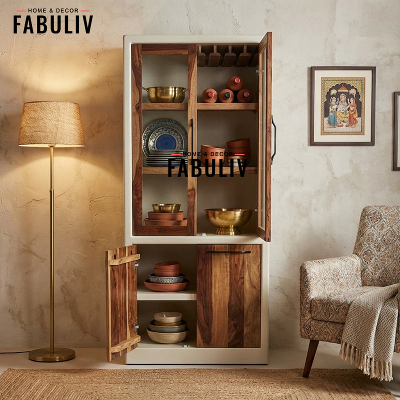 Advaya Tall Buffet Cabinet