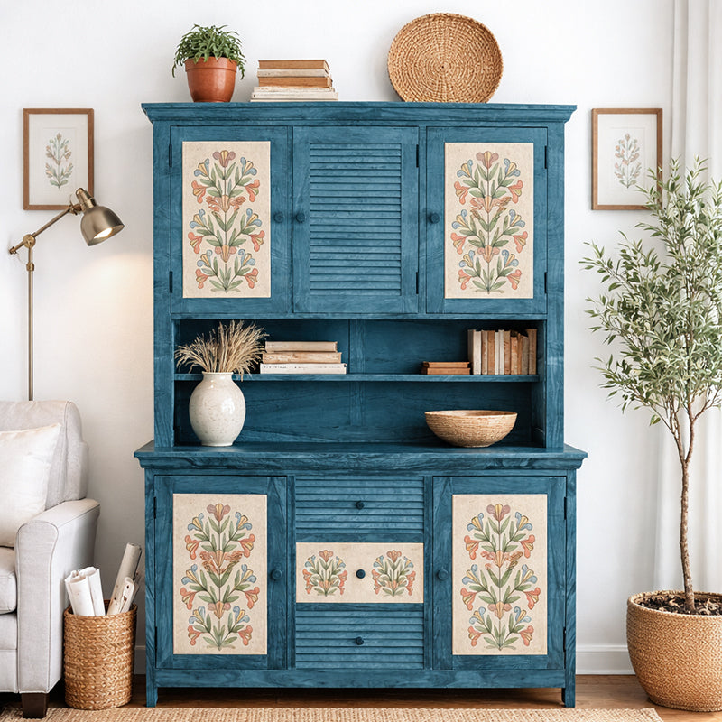 Dorris Solid Wood Buffet & Sideboard Cabinet
