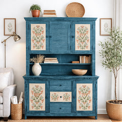 Dorris Solid Wood Buffet & Sideboard Cabinet