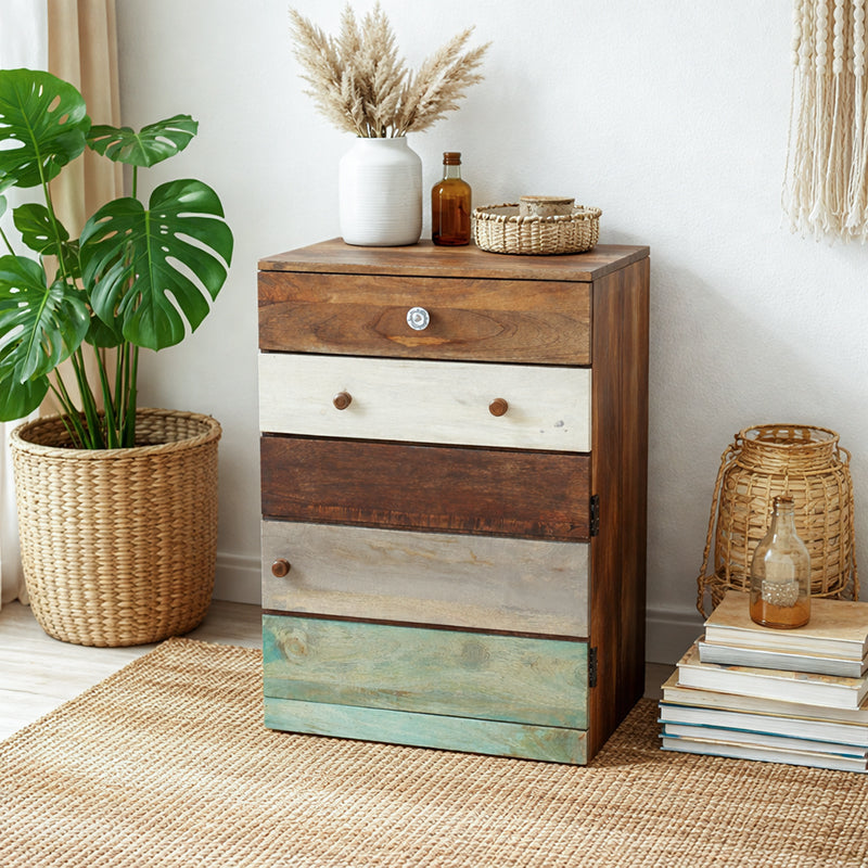 Olive Solid Wood Cabinet