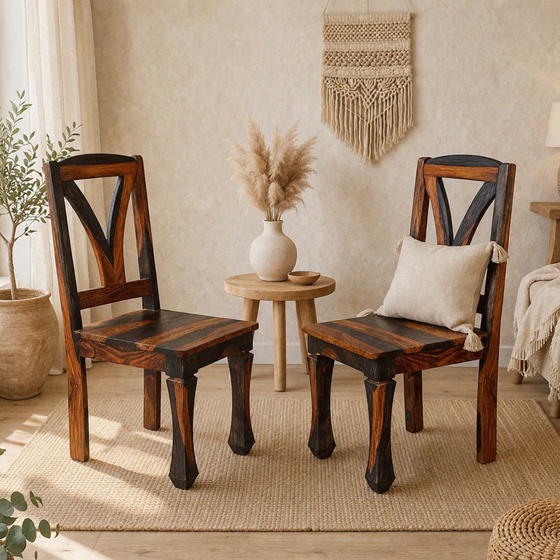 Victoire Solid Wood Dining Chair
