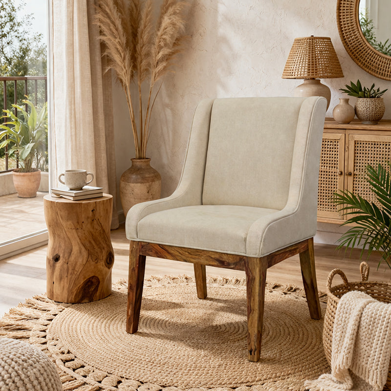 Enrico Solid Wood Dining Chair