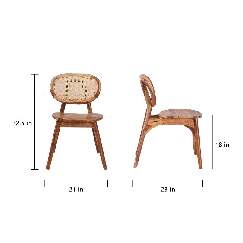 Lucas Rattan Sheesham Wood