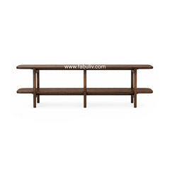 Veylora Console Table in Walnut Colour