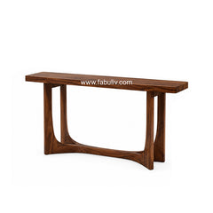 Aurello Console Table in Teak Colour
