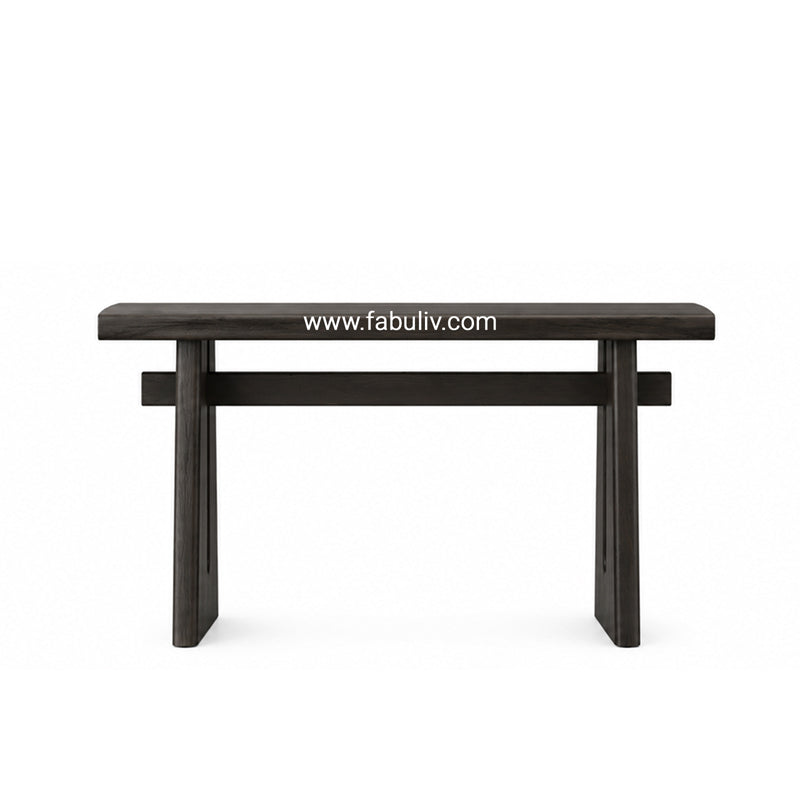 Aurevia Black Colsole Table in Mango Wood