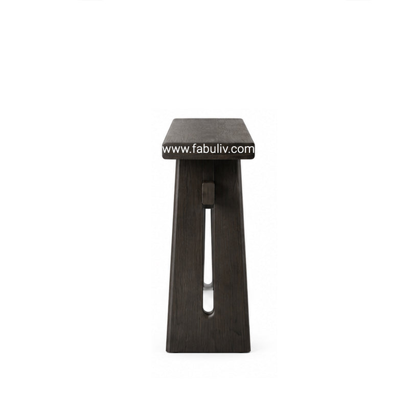 Aurevia Black Colsole Table in Mango Wood