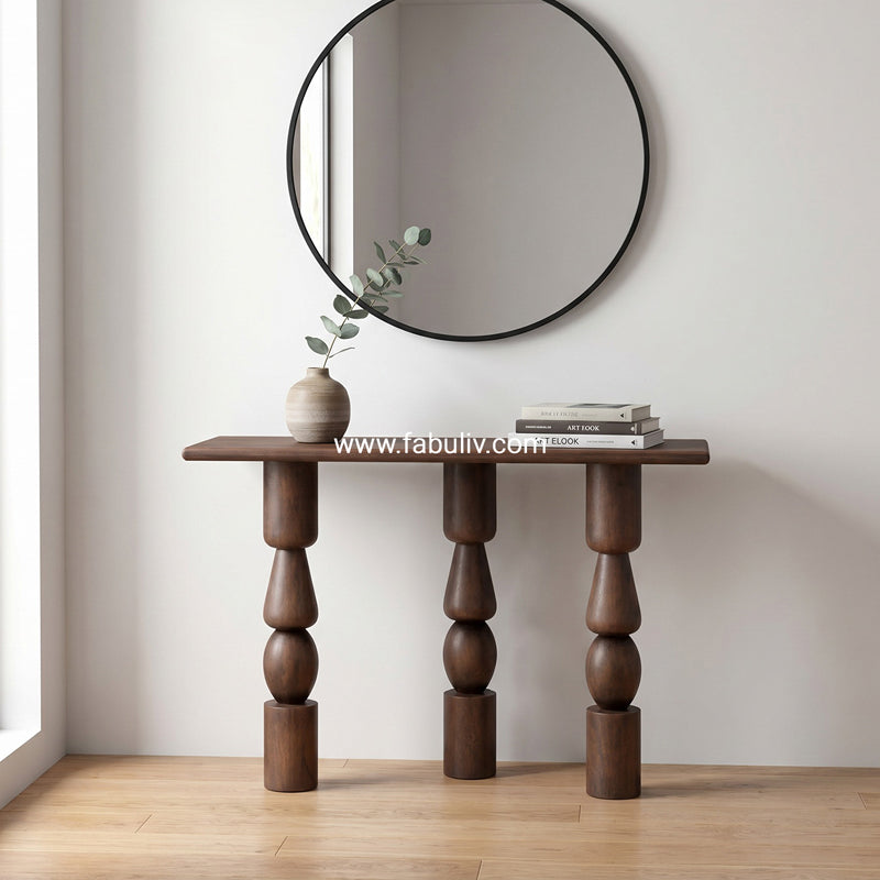 Ardente Mango Wood Console Table