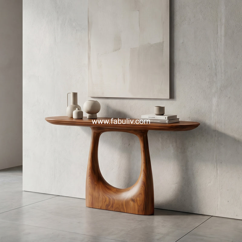 Novelle Sheesham Wood Console Table