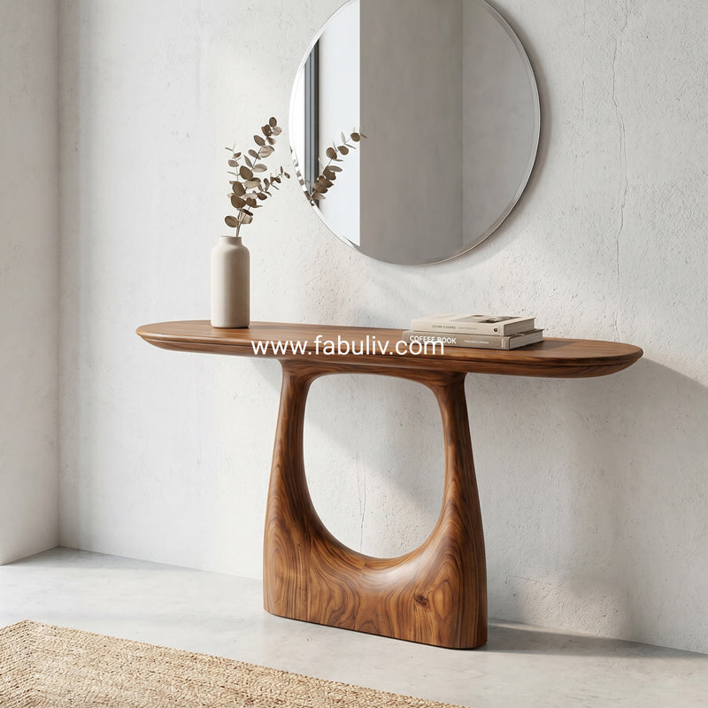 Novelle Sheesham Wood Console Table