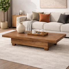 Arthur Solid Wood Coffee Table