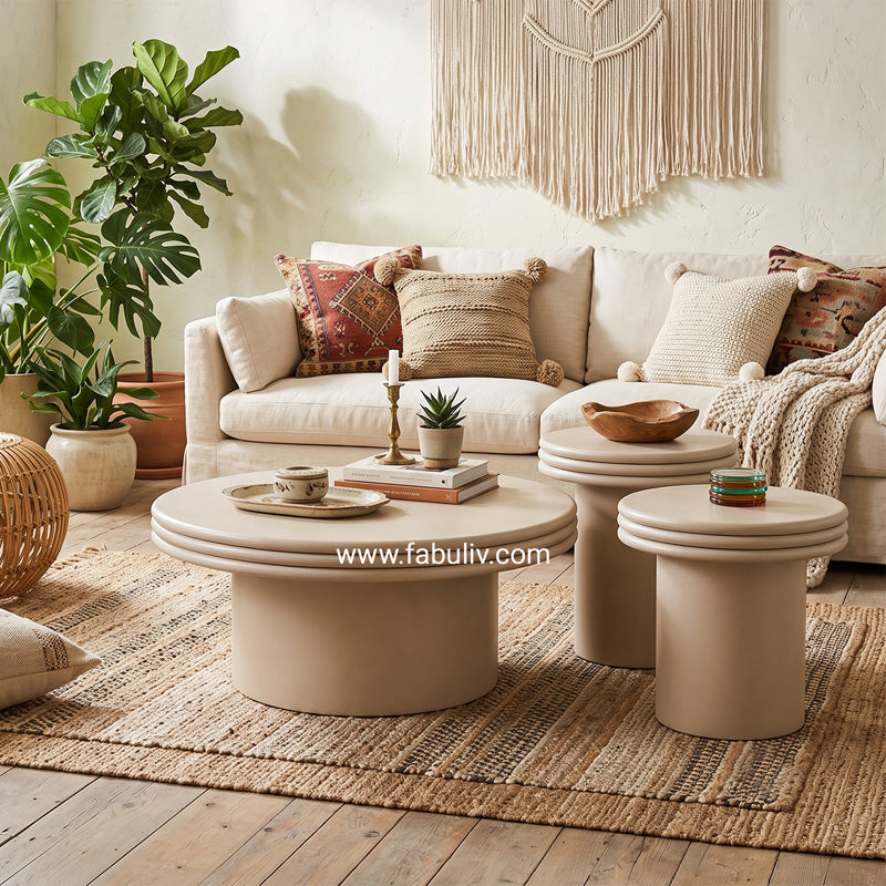 Dimora Set of 3 Coffee Tables