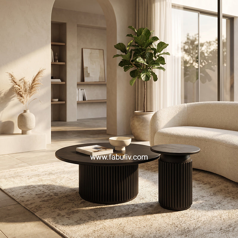 Aubeline Mango Wood Coffee Table