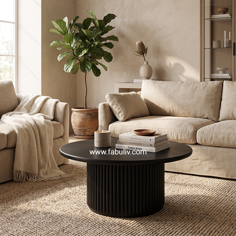 Aubeline Mango Wood Coffee Table