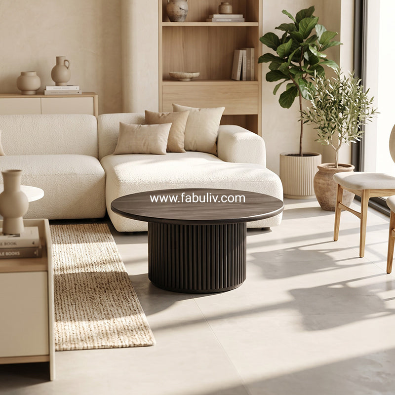 Aubeline Mango Wood Coffee Table