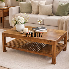 Ashley Morris Rectangular Coffee Table in 2 Sizes