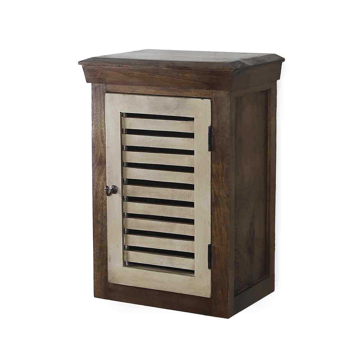 Cappi Solid Wood Vintage Wall Shelf