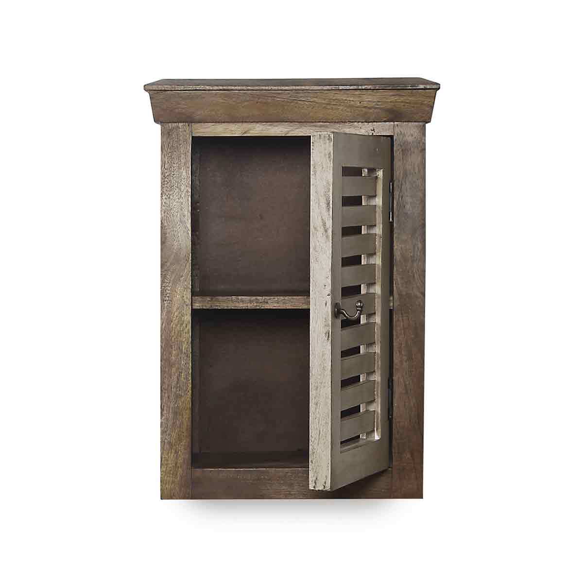 Cappi Solid Wood Vintage Wall Shelf