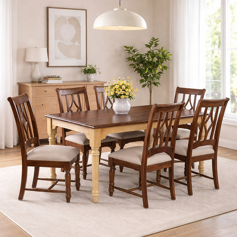 Ella Solid Wood Dining Set