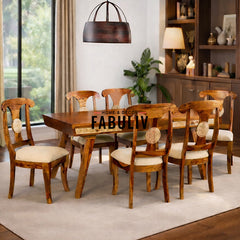 Buckwheat Handcarved Dining Set