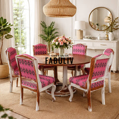 Lawson Solid Wood Six Seater Dining Set