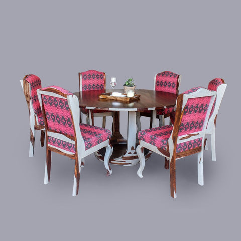 Lawson Solid Wood Six Seater Dining Set