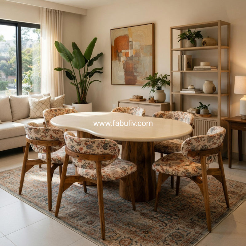 Advaya 6 Seater Dining Set