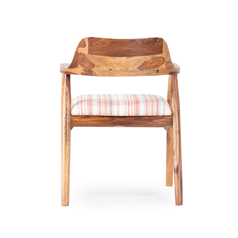 Diego Rattan Sheesham Wood Chair - Chic & Durable Design | Fabuliv