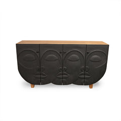 Mukha Cabinet Mango Wood Cabinet