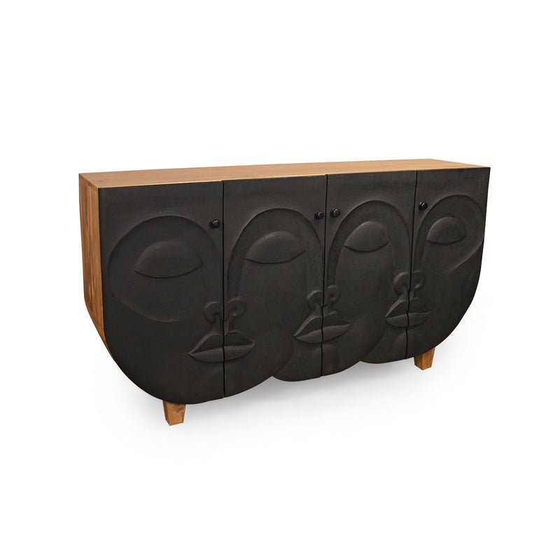 Mukha Cabinet Mango Wood Cabinet