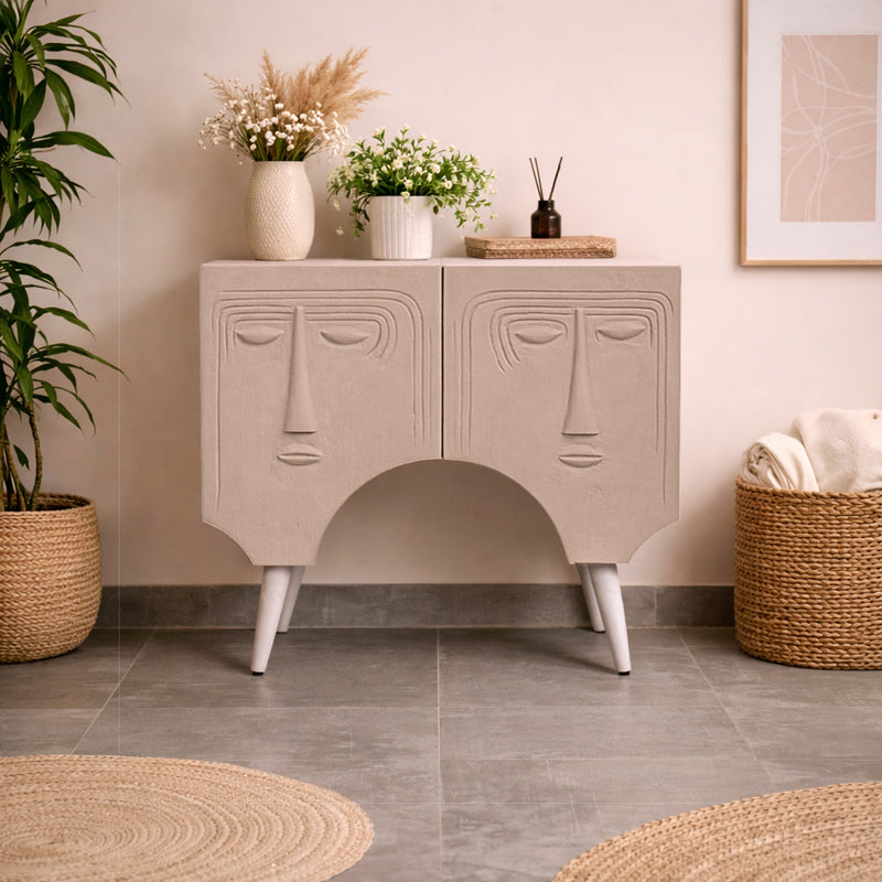 Aura Face Wooden Cabinet