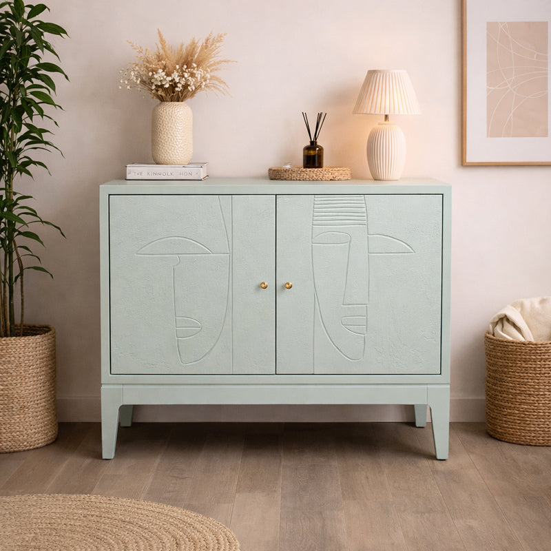 Aarambh Mango Wood Cabinet