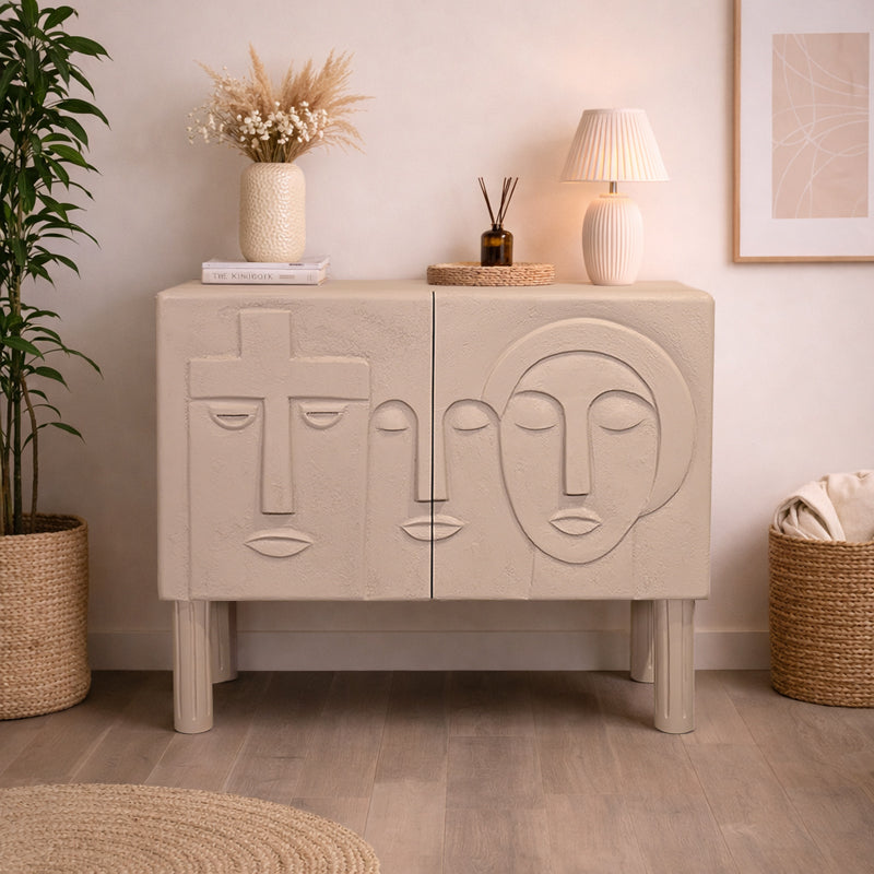 Roop Mango Wood Cabinet