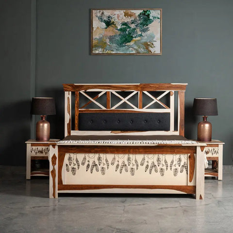 Frida Solid wood Bed