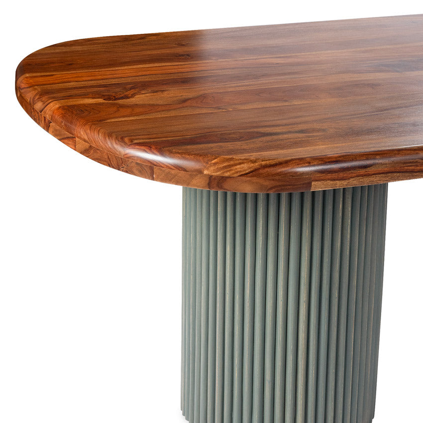 Da Vinci Sheesham Wood Dining Table