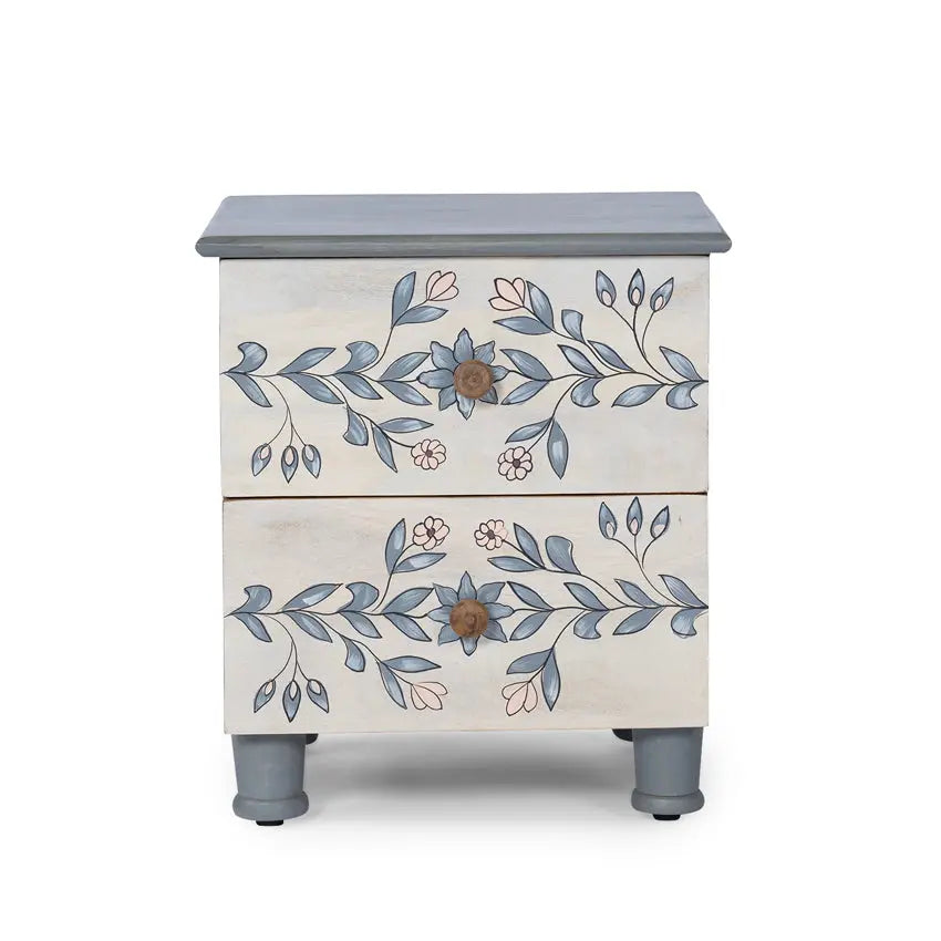 Boho Bliss Solid Wood Bedside Table